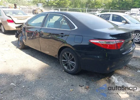 2017 Toyota Camry Se z USA, uszkodzony, nr VIN 4T1BF1FK6HU360220